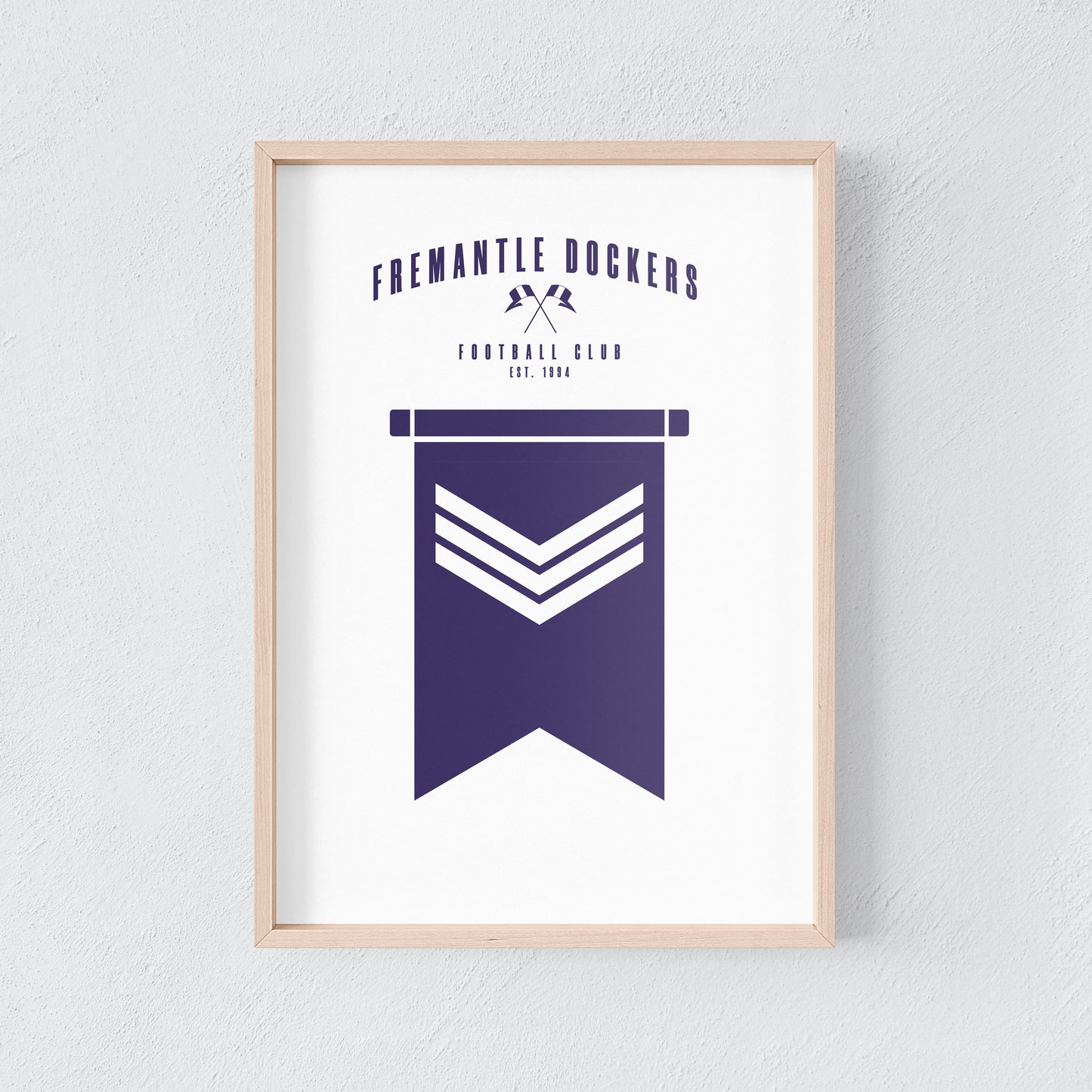 Fremantle Dockers AFL team Print